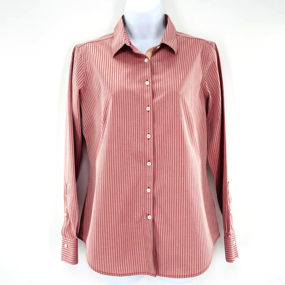 Brooks Brothers Red Stripe Button Down Shirt 4